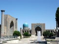 Registan Square of Samarkand Royalty Free Stock Photo